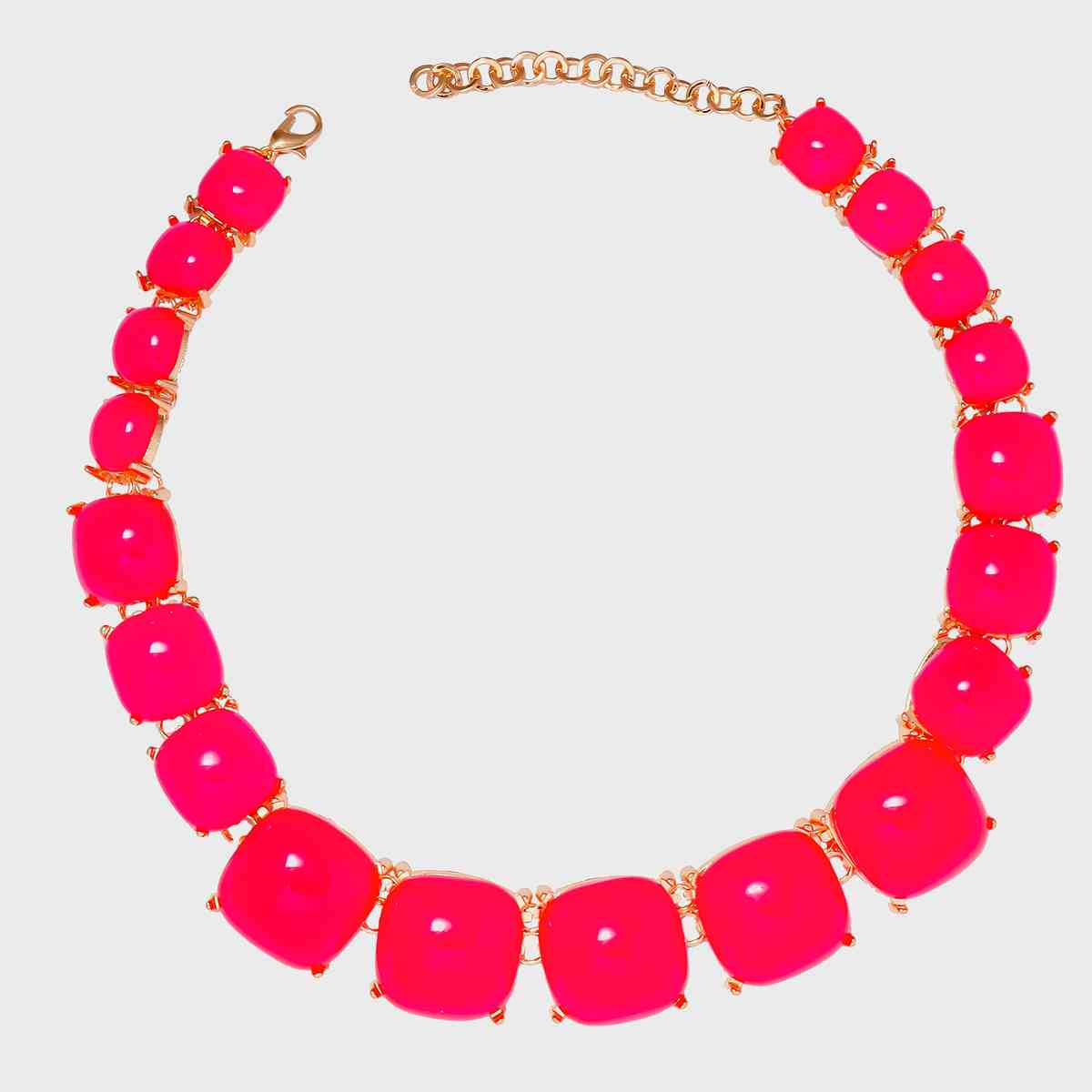 Colorful Alloy & Rhinestone Necklace