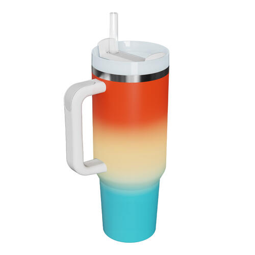 Love This Colorful Gradient Multicolor Stainless Steel Tumbler